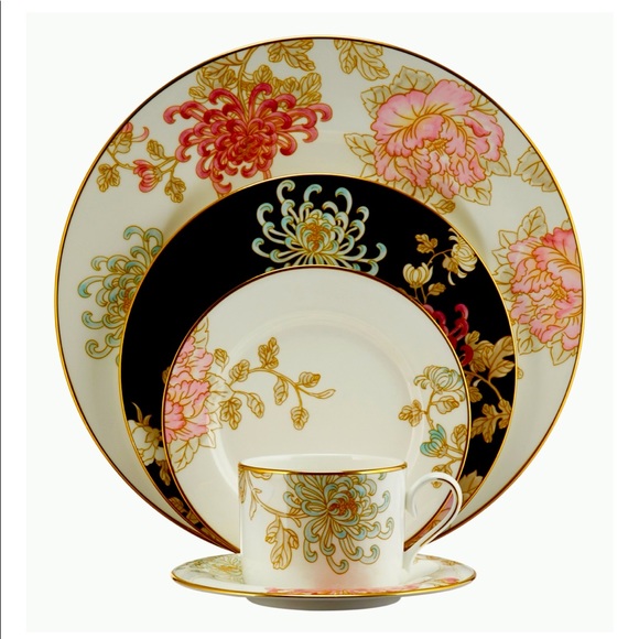 Marchesa Lenox Fall Plates Lenox Marchesa Painted Camila 5-piece